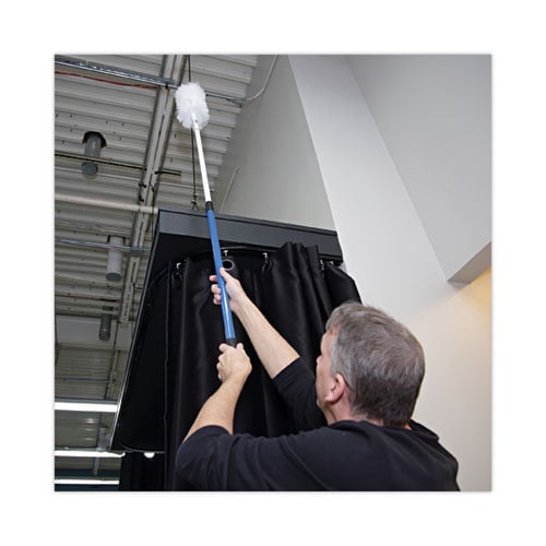 Telescopic Handle for MicroFeather Duster, 36" to 60" Handle, Blue