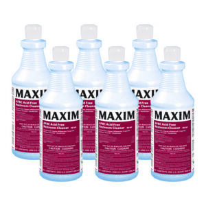 AFBC Acid-Free Restroom Cleaner, Safe-to-Ship, Fresh Scent, 32 oz Bottle, 6/Carton