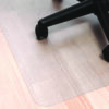 Ecotex Marlon BioPlus Rectangular Polycarbonate Chair Mat for Hard Floors, Rectangular, 46" w x 60" l, Clear