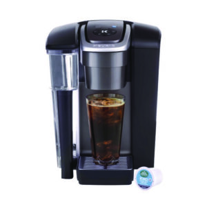 K1550 Single-Serve K-Cup Brewing System, with Brew Over Ice, Black