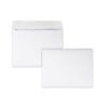 Open-Side Booklet Envelope, #10 1/2, Hub Flap, Gummed Closure, 9 x 12, White, 100/Box