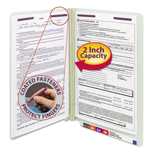 Smead Legal Recycled Fastener Folder