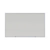 Deluxe Melamine Dry Erase Board, 60" x 36", White Surface, Anodized Aluminum Frame