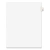 Preprinted Legal Exhibit Side Tab Index Dividers, Avery Style, 10-Tab, 3, 11 x 8.5, White, 25/Pack
