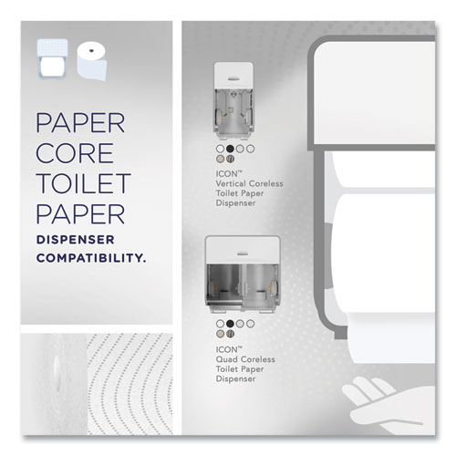 Clean Care Bathroom Tissue, Septic Safe, 2-Ply, White, 900 Sheets/Roll, 36 Rolls/Carton