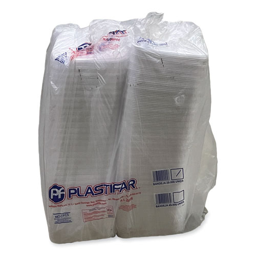 Meat Trays, #2S, 8.5 x 6 x 0.7, White, Foam, 500/Carton