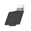 Mountable Tablet Holder, Silver/Charcoal Gray