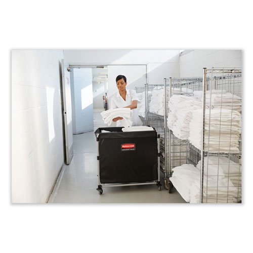 Rubbermaid Commercial 8-Bushel Collapsible X-Cart