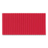 Corobuff Corrugated Paper Roll, 48" x 25 ft, Flame Red