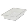 Food/Tote Boxes, 5 gal, 12 x 18 x 9, Clear, Plastic