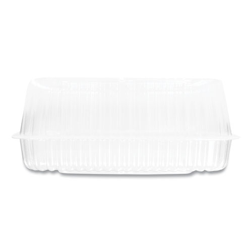 Handi-Lock Single Compartment Food Container, 16 oz, 5.63 x 3.25, Clear, Plastic, 500/Carton