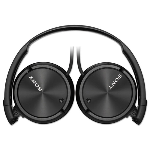 Noise Canceling Headphones, 4 ft Cord, Black - Image 2