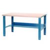 Industrial Workbench Bench-in-a-Box, 3,000 lbs, 60 x 30 x 29.75 to 36.75, Blue