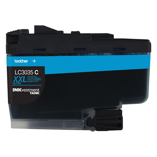 Brother LC3035C Original Ultra High Yield Inkjet Ink Cartridge - Single Pack - Cyan - 1 Each