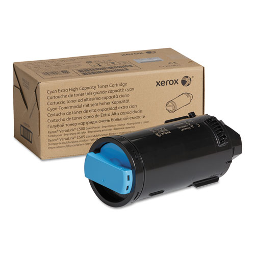 Xerox Original Extra High Yield Laser Toner Cartridge - Cyan - 1 Each