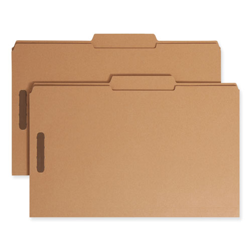 Smead 2/5 Tab Cut Legal Recycled Fastener Folder