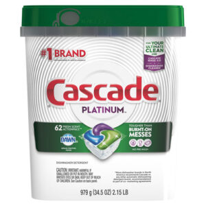 ActionPacs, Fresh Scent, 34.5 oz Tub, 62 Pacs/Tub