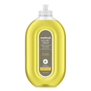 Squirt + Mop Hard Floor Cleaner, 25 oz Spray Bottle, Lemon Ginger Scent