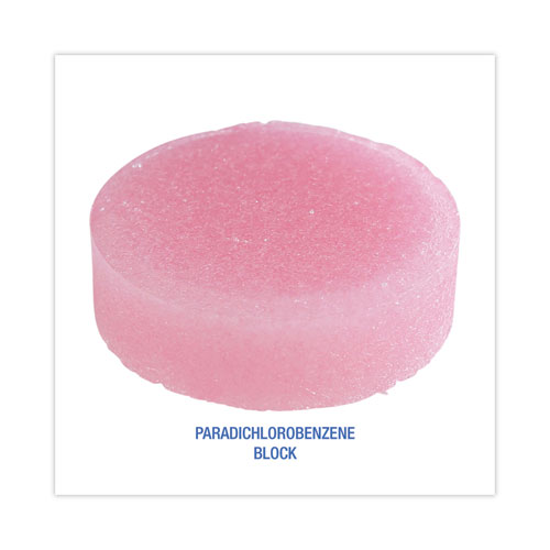 Para Urinal Deodorizer Block, Cherry Scent, 4 oz, Red, 12/Box