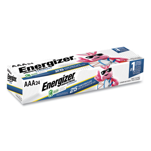 Energizer Industrial AAA Lithium Battery 4-Pack