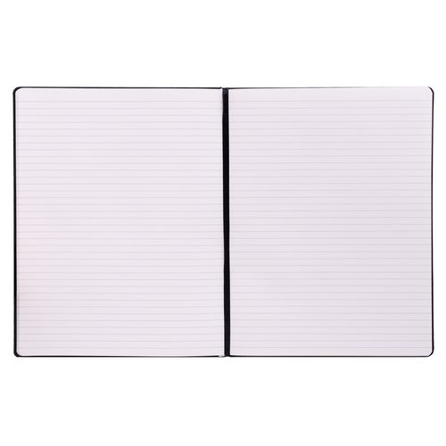 Soft Cover Notebook, College Rule, Black Cover, (96) 11 x 8.5 Sheets - Image 4