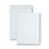 Catalog Envelope, 28 lb Bond Weight Paper, #10 1/2, Square Flap, Gummed Closure, 9 x 12, White, 100/Box