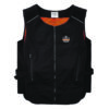 Chill-Its 6255 Lightweight Phase Change Cooling Vest, Cotton/Polyester, 2X-Large/3X-Large, Black