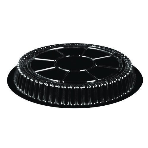 Plastic Dome Lids, Fits Round Pan 2047, 7" Diameter x 0.88" h, Clear, 500/Carton