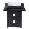 Xpressnap In-Counter Napkin Dispenser, 9.9 x 7 x 13.5, Black
