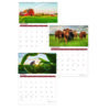 100% Recycled Farm Life Wall Calendar, 11 x 14, White/Multicolor Sheets, 12-Month (Jan-Dec): 2025