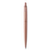 Jotter XL Ballpoint Pen, Retractable, Medium Point, Blue Ink, Rose Gold Barrel