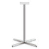 Arrange X-Leg Base for 42" to 48" Tops, 32w x 32d x 40h, Silver