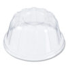 D-T Sundae/Cold Cup Lids, Fits 5 oz to 32 oz Cold Cups, Plastic, Clear, 50/Pack, 20 Packs/Carton
