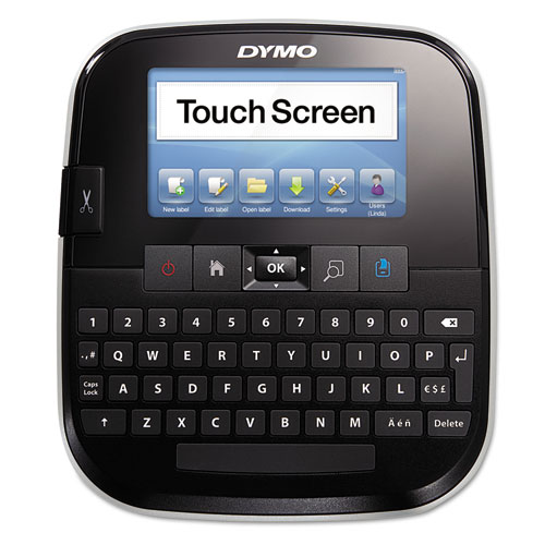 LabelManager 500TS Touchscreen Label Maker, 0.8"/s Print Speed, 6.46 x 7.44 x 3.74