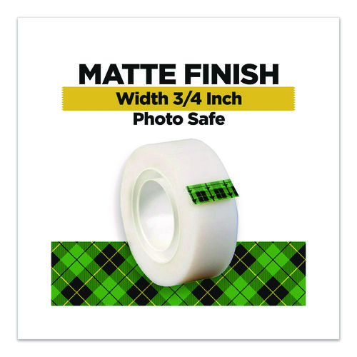 Magic Tape Refill, 1" Core, 0.75" x 22.2 yds, Clear, 3/Pack