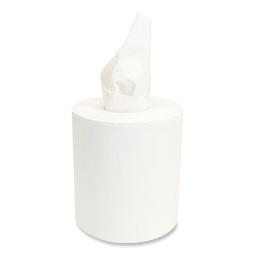 Morsoft Center-Pull Roll Towels, 2-Ply, 6.9" dia, 500 Sheets/Roll, 6 Rolls/Carton