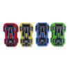 Magnetic Racecar Whiteboard Eraser, 4.5 x 2.6 x 1, 4/Pack, 24 Packs/Carton