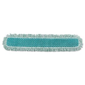 HYGEN Dry Dusting Mop Heads with Fringe, 36", Microfiber, Green