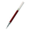 Refill for Pentel EnerGel Retractable Liquid Gel Pens, Fine Needle Tip, Red Ink