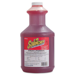 Liquid Concentrate Electrolyte Drink, Fruit Punch, 64oz Bottles, 6/Carton