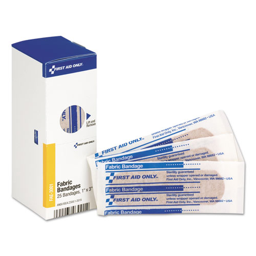 First Aid Only 3" Fabric Bandages