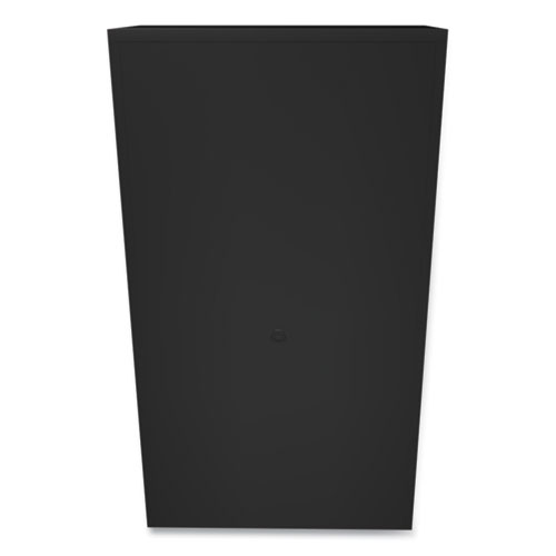 Brigade 700 Series Lateral File, Three-Shelf Enclosed Storage, 2 Legal/Letter-Size File Drawers, Black, 36" x 18" x 64.25"