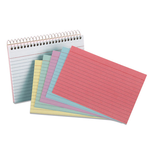 TOPS Oxford Spiral Bound Ruled Index Cards
