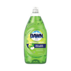 Ultra Antibacterial Dishwashing Liquid, Apple Blossom Scent, 38 oz Bottle