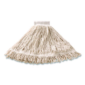 Super Stitch Blend Mop, Cotton/Synthetic, White