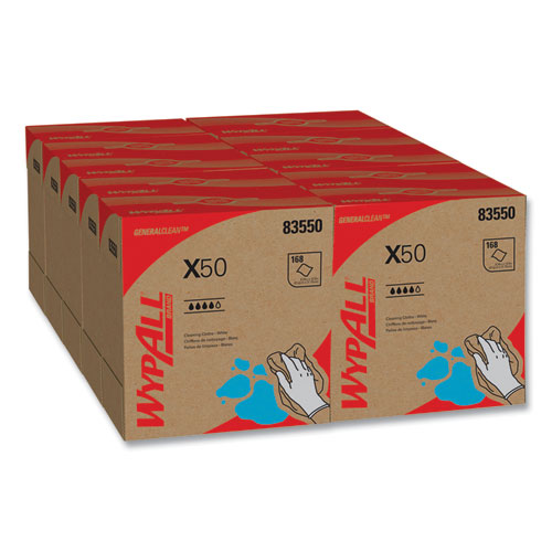 Wypall GeneralClean X50 Cleaning Cloths - Pop-Up Box