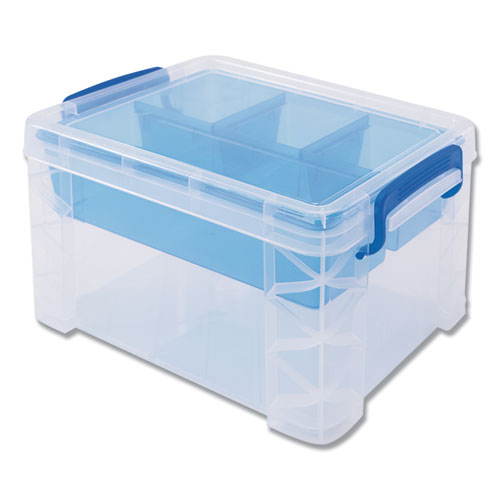 Advantus Super Stacker Divided Supply Box
