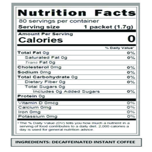 Taster's Choice Stick Pack, Decaf, 0.06oz, 80/Box, 6 Boxes/Carton