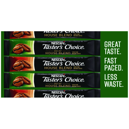 Taster's Choice Stick Pack, Decaf, 0.06oz, 80/Box, 6 Boxes/Carton