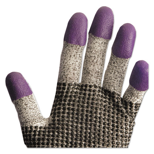 G60 Purple Nitrile Gloves, 250mm Length, X-Large/Size 10, Black/White, 12 Pairs/Carton